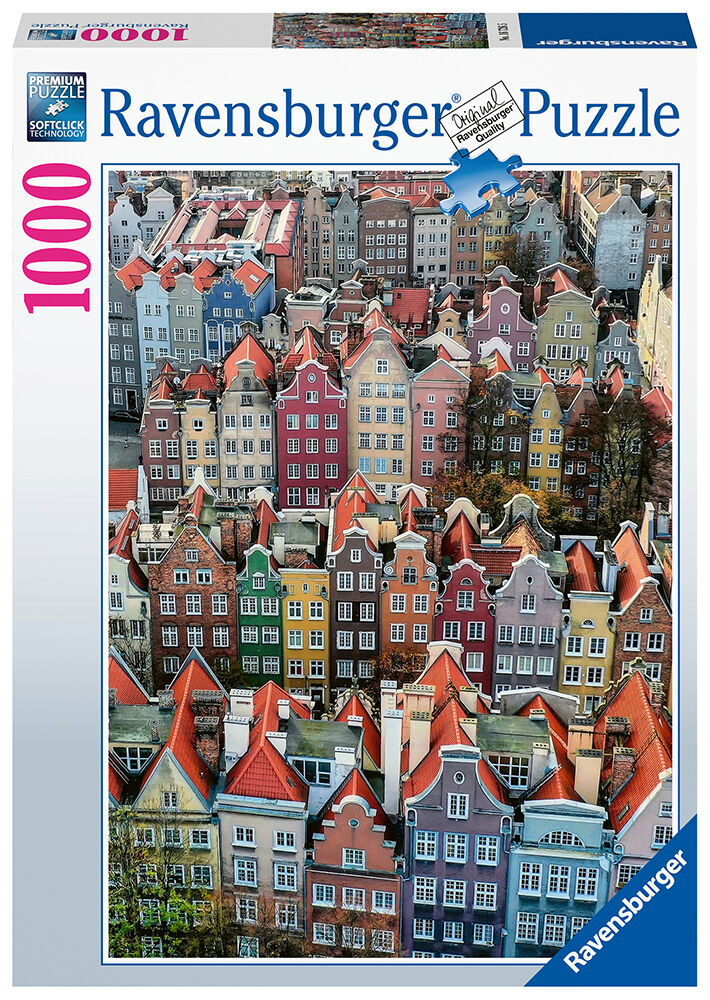 Gdansk Polen 1000 biter Puslespill Ravensburger Puzzle