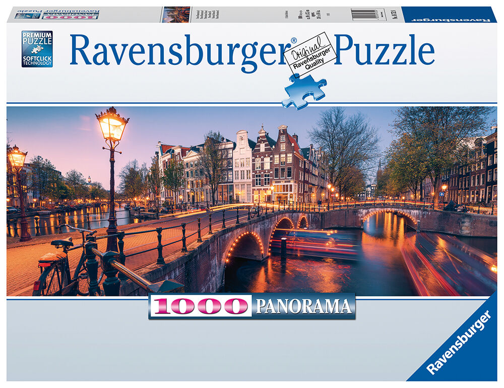 Amsterdam Panorama 1000 biter Puslespill Ravensburger Puzzle