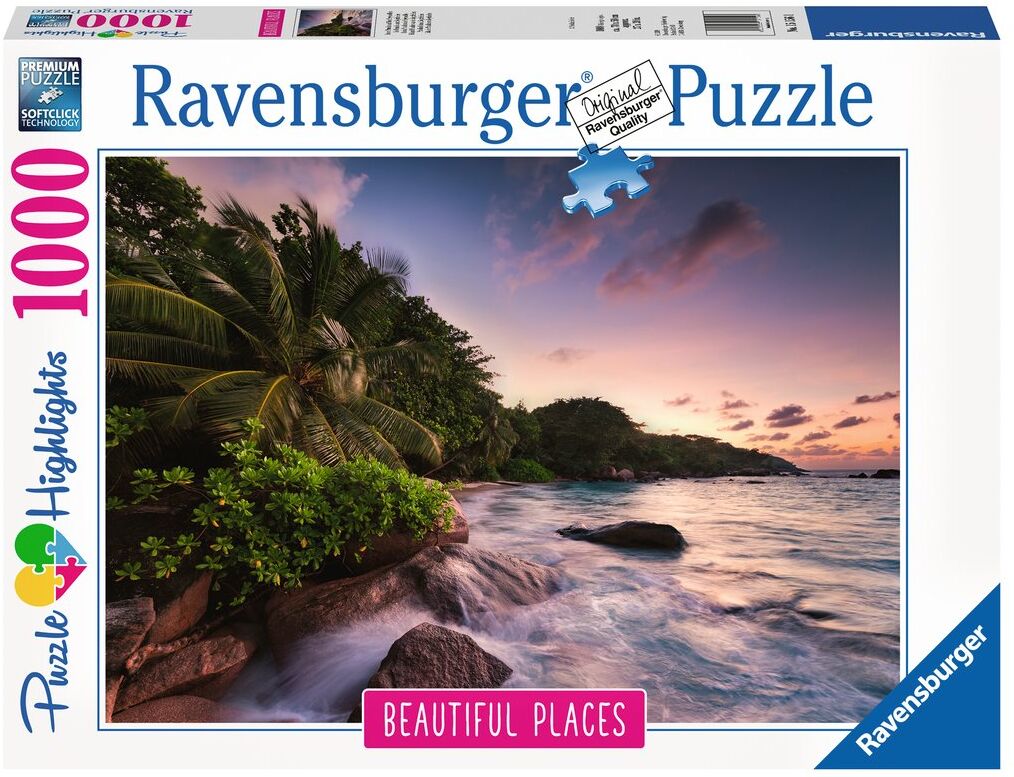 Seychellene 1000 biter Puslespill Ravensburger Puzzle