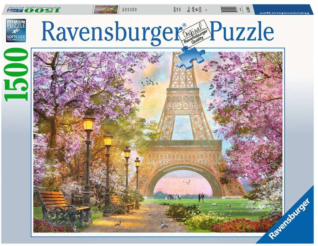 Paris Romance 1500 biter Puslespill Ravensburger Puzzle