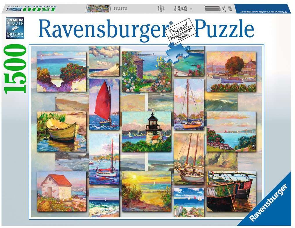 Kystkollage 1500 biter Puslespill Ravensburger Puzzle