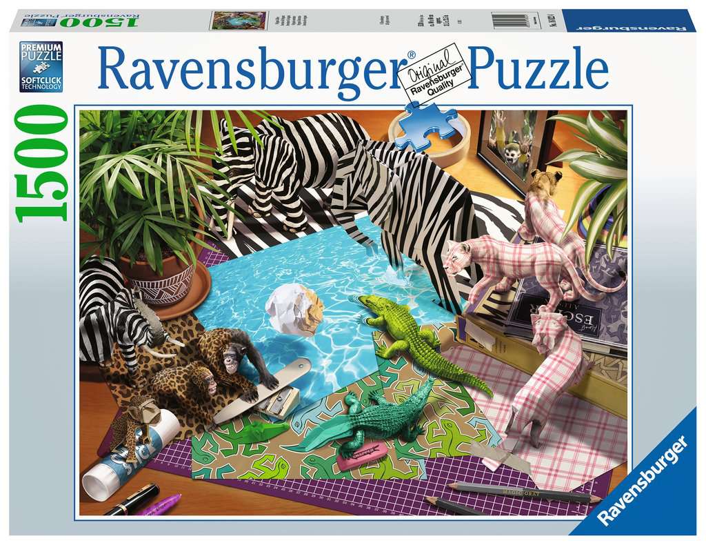 Origami Adventure 1500 biter Puslespill Ravensburger Puzzle