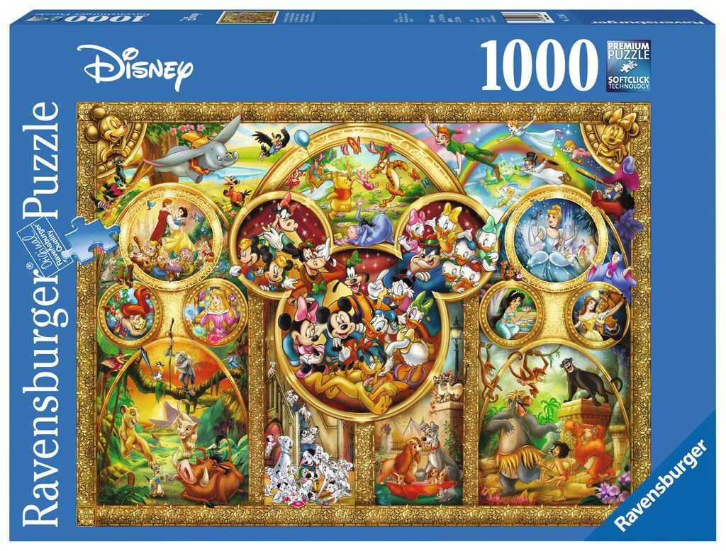 Disneys Beste 1000 biter Puslespill Ravensburger Puzzle