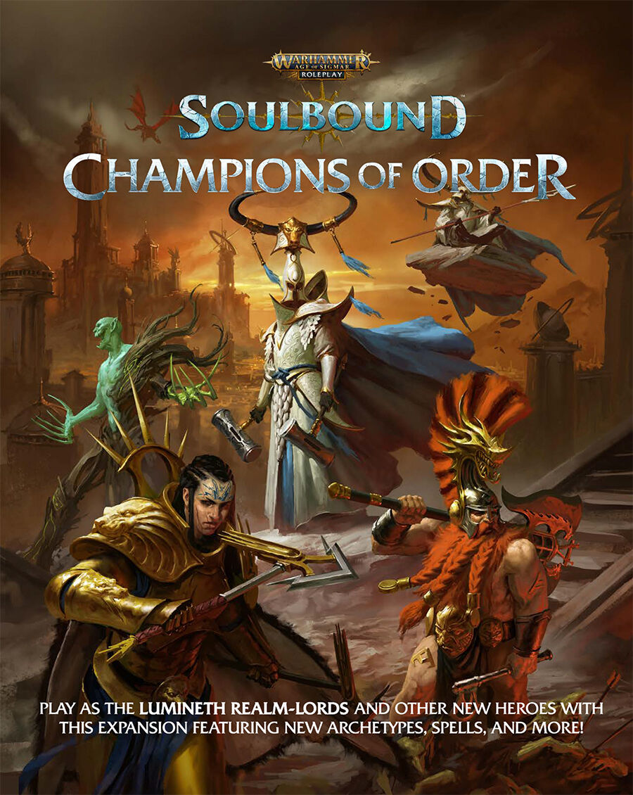 Warhammer RPG Soulbound Champions Order Age of Sigmar