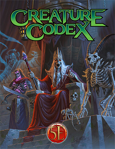 D&D 5E Creature Codex Hardcover Ed Uoffisielt Supplement - Kobold Press