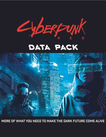 Cyberpunk Red RPG Data Pack