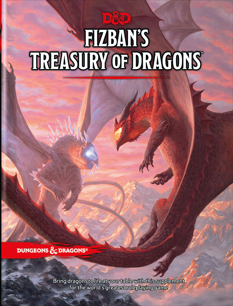 D&D Suppl. Fizbans Treasury Dragons Dungeons & Dragons Supplement