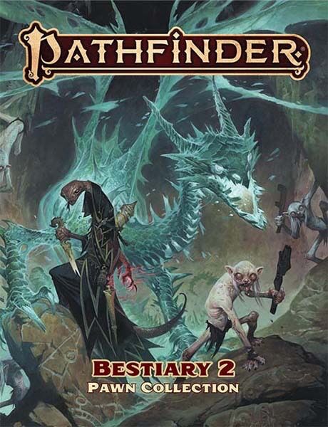 Pathfinder 2nd Ed Bestiary 2 Pawn Box Second Edition RPG - 300+ Standees