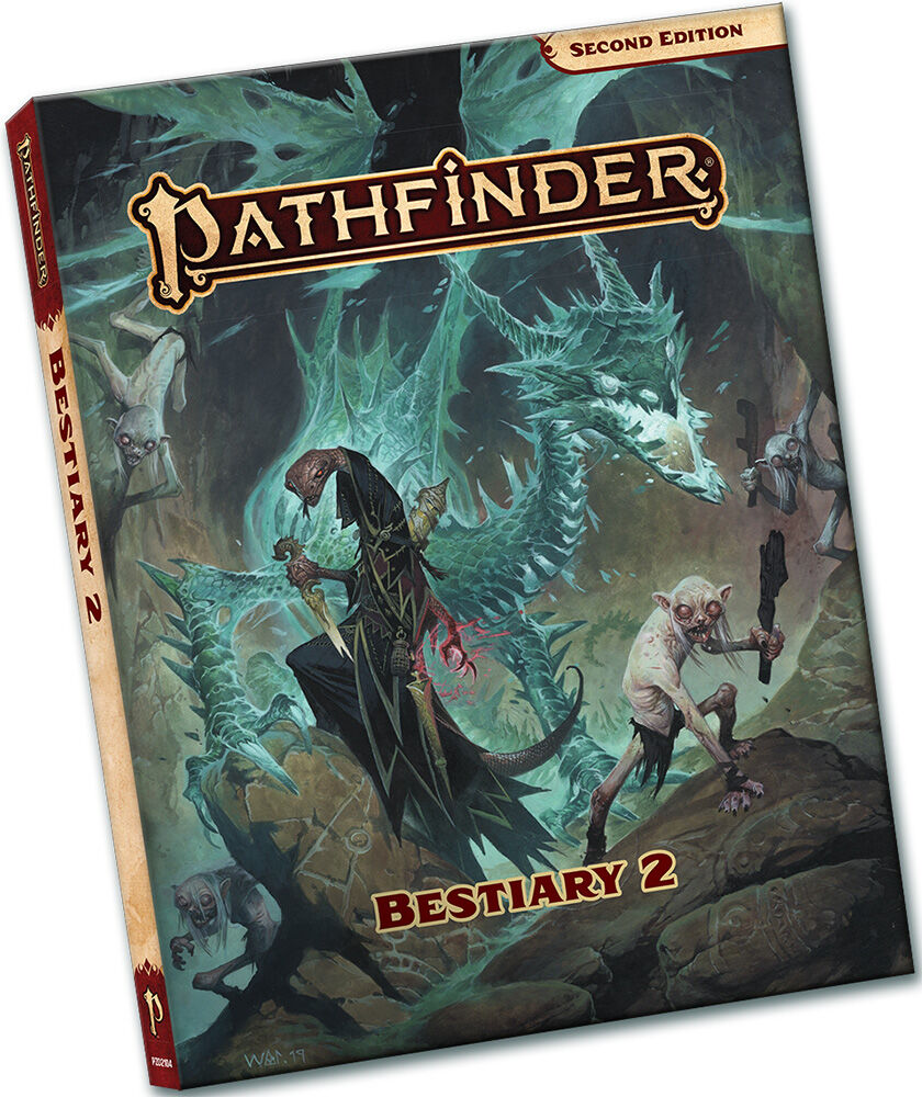 Pathfinder 2nd Ed Bestiary 2 Pocket Second Edition RPG - Pocket Edition