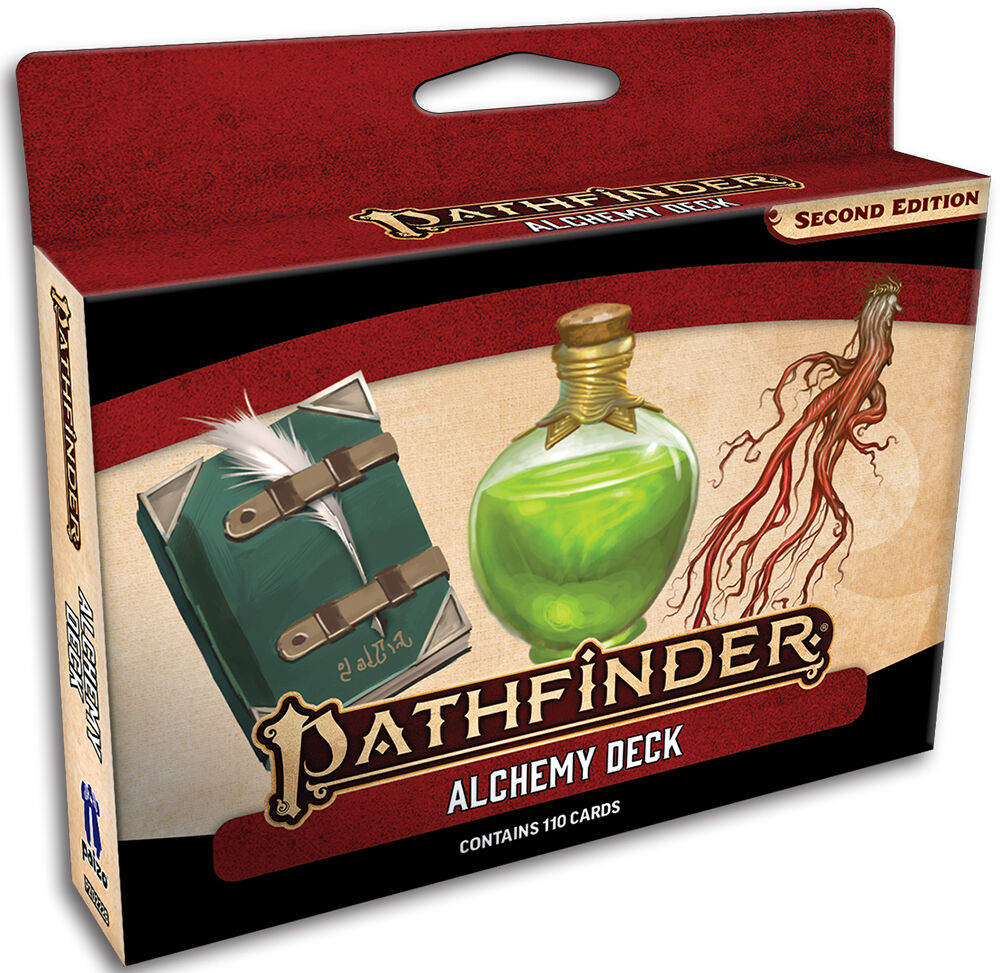 Pathfinder 2nd Ed Aclhemy Deck Second Edition RPG - 110 kort