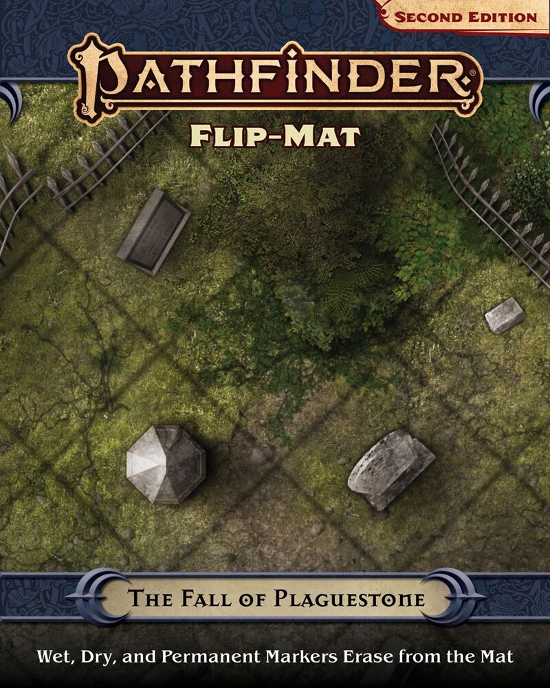 Pathfinder Flip Mat Fall of Plaguestone Second Edition