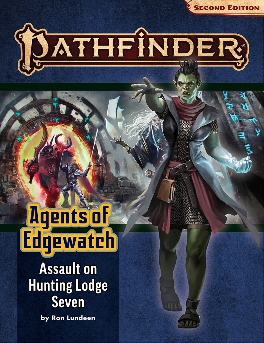 Pathfinder 2nd Ed Agents Edgewatch Vol 4 Assault on Hunting Lodge Seven Adventure