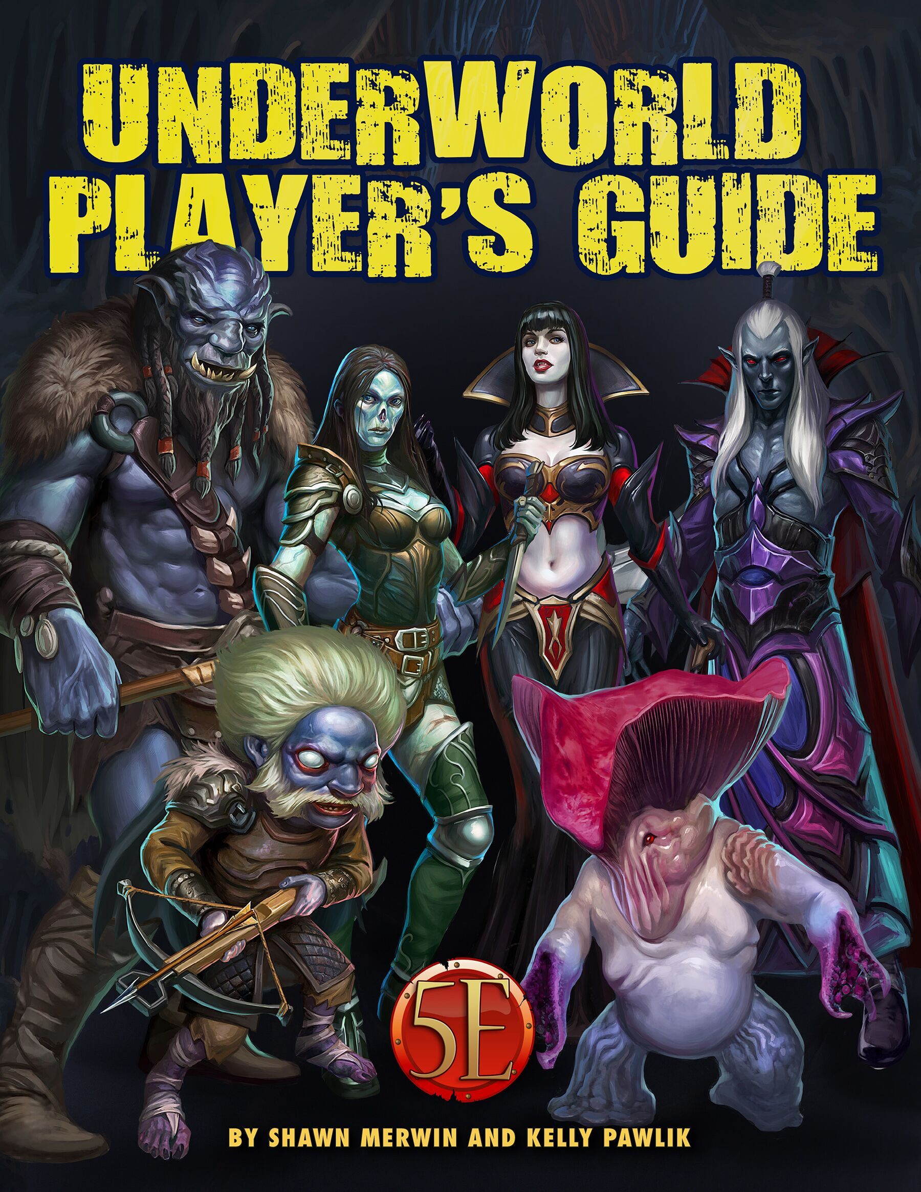 D&D 5E Underworld Player's Guide Uoffisielt Supplement - Kobold Press