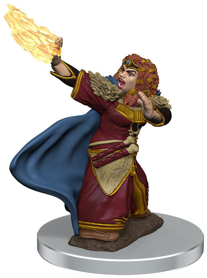 D&D Figur Icons Dwarf Wizard Female Icons of the Realm Premium Figures