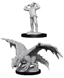 Dragon D&D Figur Nolzur Green Dragon Wyrmling Nolzur's Marvelous Miniatures - Umalt