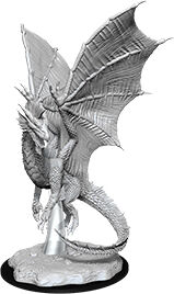 Dragon D&D Figur Nolzur Young Silver Dragon Nolzur's Marvelous Miniatures - Umalt