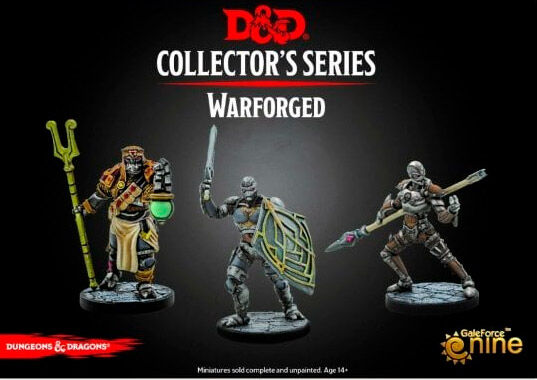 D&D Figur Coll. Series Warforged Dungeons & Dragons Collectors Series