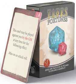D&D Fates & Fortunes Deck Dungeons & Dragons - 52 kort