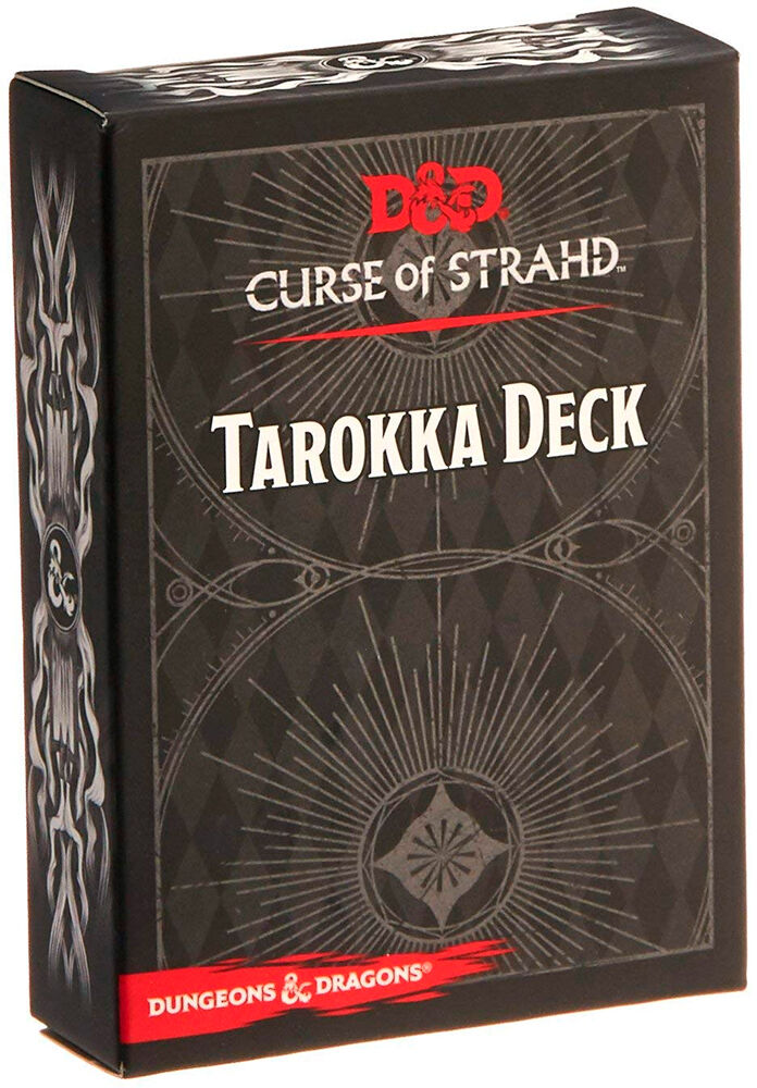 D&D Cards Curse of Strahd Tarokka Deck Dungeons & Dragons - 54 kort