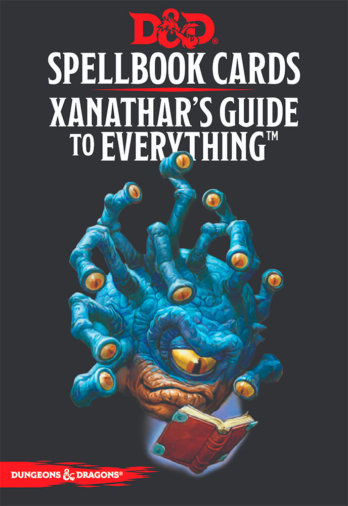 D&D Cards Spellbook Xanathars Guide to E Dungeons & Dragons - 95 kort