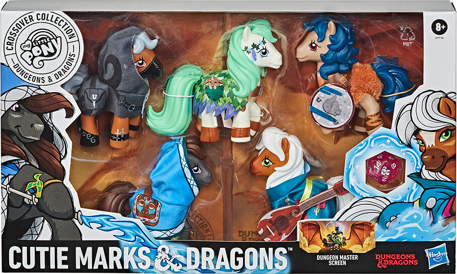 D&D Cutie Marks & Dragons Collection My Little Pony + Dungeons & Dragons