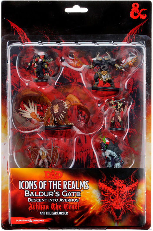 D&D Figur Icons Arkhan & The Dark Order Icons of the Realms - Arkham the Cruel