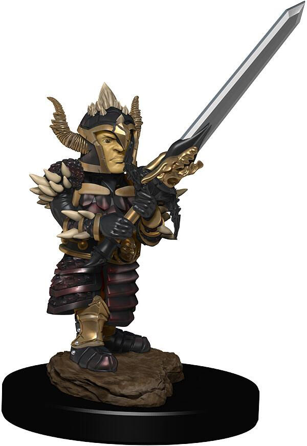 D&D Figur Icons Halfling Fighter Male Icons of the Realm Premium Figures