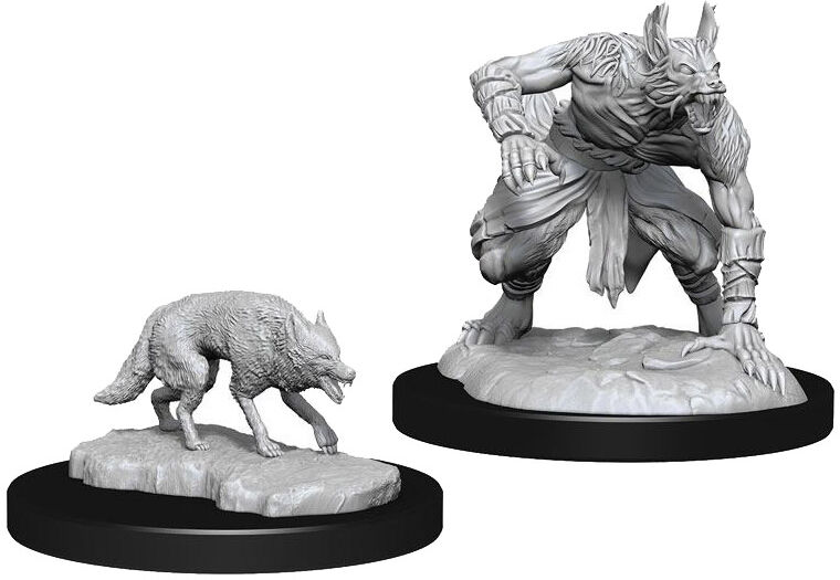 D&D Figur Nolzur Jackalwere & Jackal Nolzur's Marvelous Miniatures - Umalt