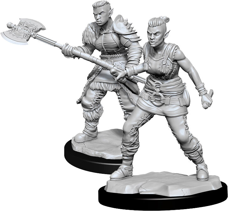 D&D Figur Nolzur Orc Barbarian Female Nolzur's Marvelous Miniatures