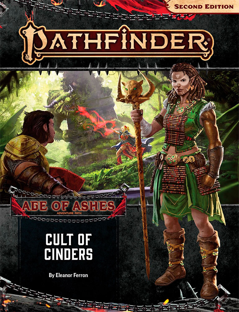 Pathfinder 2nd Ed Age of Ashes Vol 2 Cult of Cinders - Adventure Path