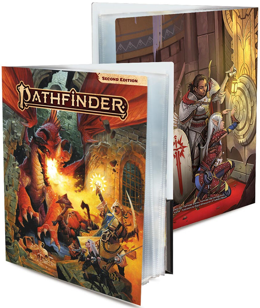 Dragon Pathfinder Character Folio - Red Dragon Pathfinder Second Edition