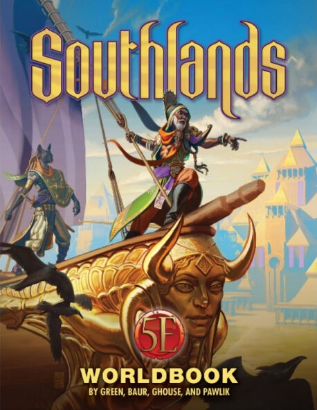 D&D 5E Southlands Worldbook Uoffisielt Supplement - Kobold Press