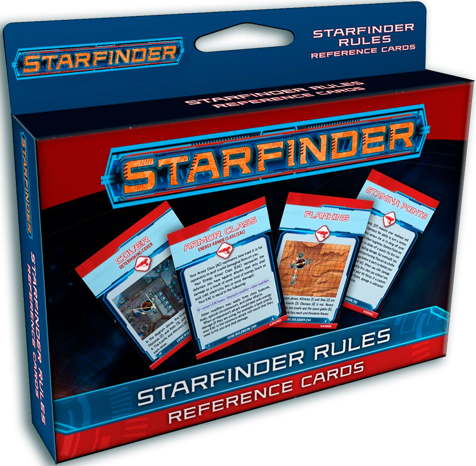 Starfinder Rules Reference Cards