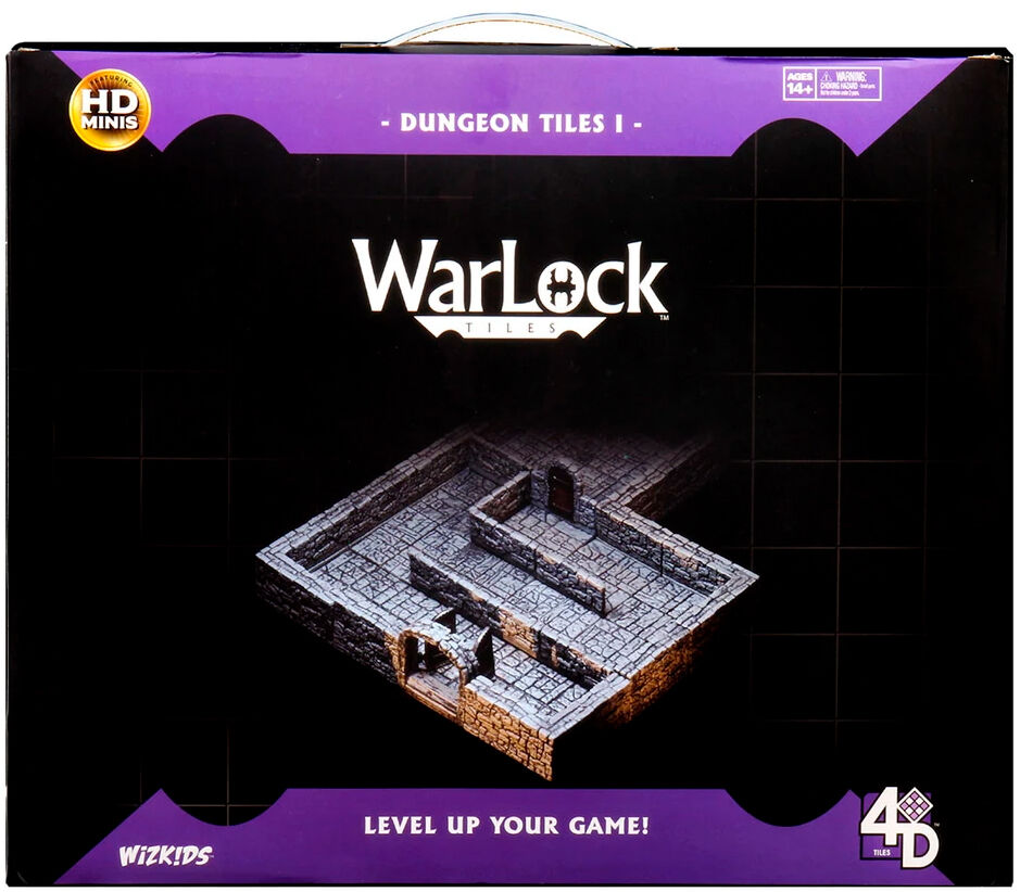 Warlock Tiles Dungeon Tiles 1 Bygg din egen Dungeon i 3D!