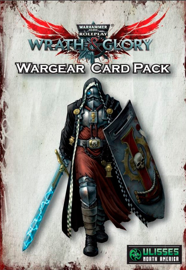 Warhammer 40K RPG Wargear Card Pack Wrath & Glory