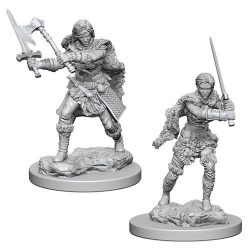 D&D Figur Nolzur Human Barbarian Female Nolzur's Marvelous Miniatures - Umalt