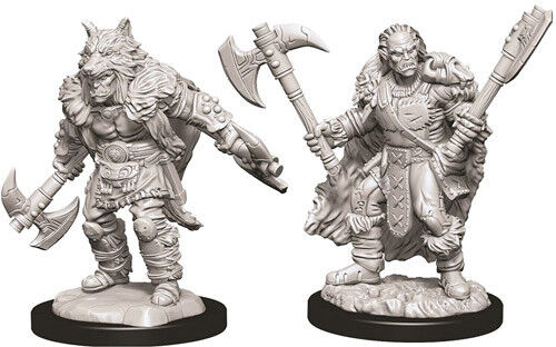 D&D Figur Nolzur Half-Orc Barbar Male Nolzur's Marvelous Miniatures - Umalt