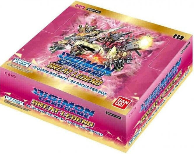 Digimon TCG Great Legend Display Digimon Card Game - 24 boosterpakker