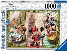 Ravensburger Puslespill 1000 Deler Vacation Mickey & Minnie