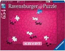 Ravensburger Puslespill 654 Deler Krypt Pink