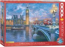 Eurographics Puslespill 1000 Deler Christmas Eve in London