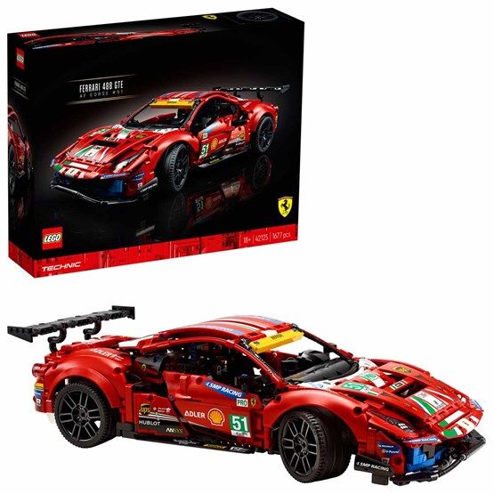 LEGO Technic 42125, Ferrari 488 GTE “AF Corse #51”