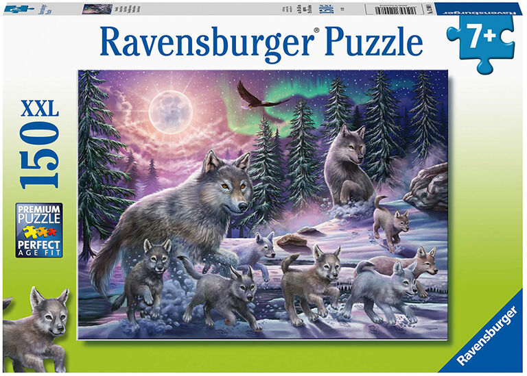 Ravensburger Puslespill 150 Brikker - Ulvefamilie