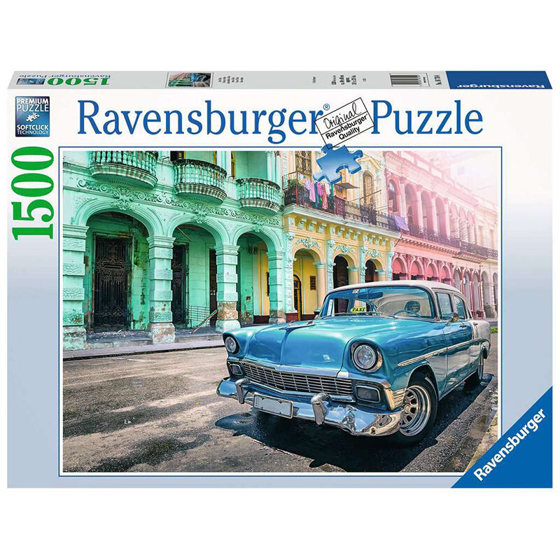 Ravensburger Puslespill - Kubansk Bil 1500 Brikker