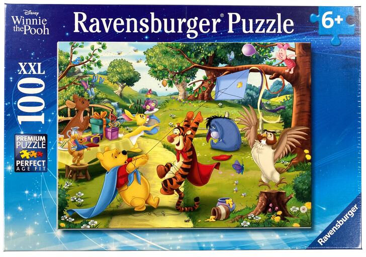 Ravensburger Puslespill  100xxl Brikker - Ole Brumm Til Unnsetning