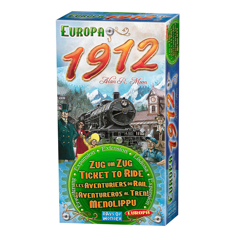Ticket To Ride Europa 1912 (Utvidelespakke)