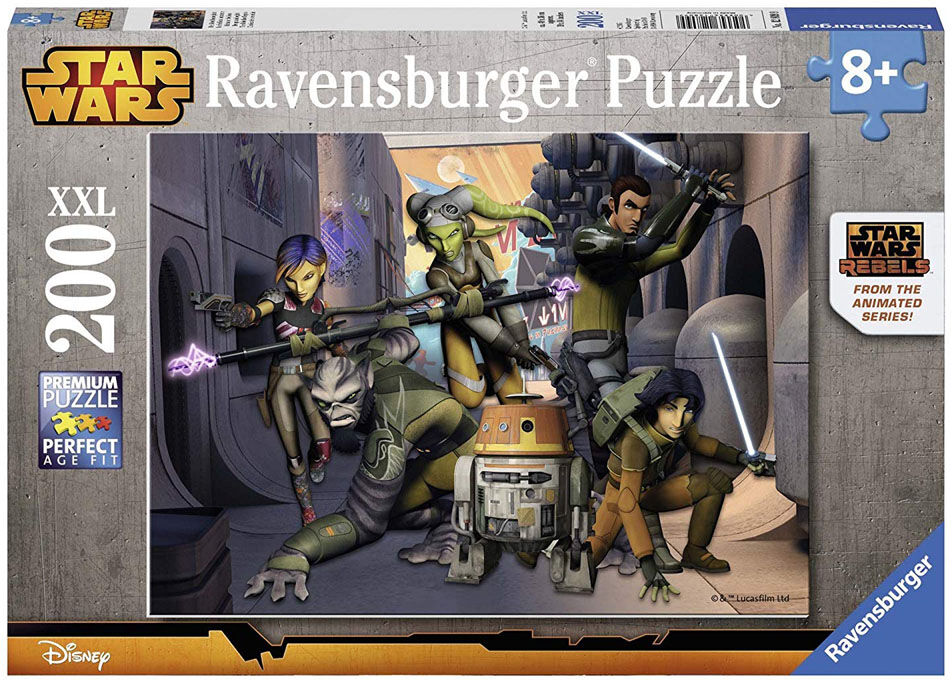 Ravensburger Puslespill - Star Wars: Rebellion 200 Xxl Brikker