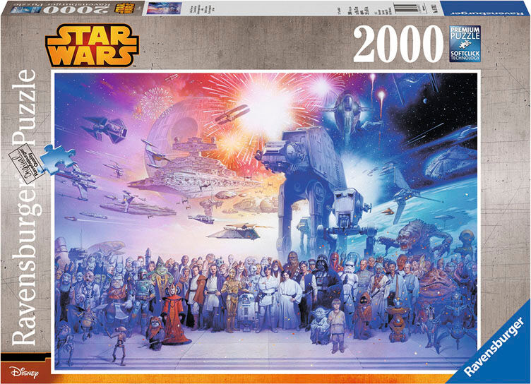 Ravensburger Puslespill 2000 Brikker - Star Wars