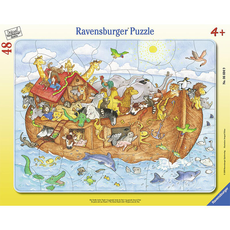 Ravensburger Puslespill 48 Brikker - Noah'S Ark