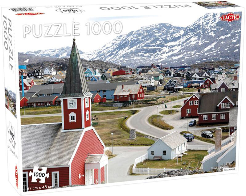 Tactic Puslespill - Landscape: Greenland 1000 Brikker